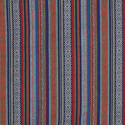 Jacquard retro bohemian stripes