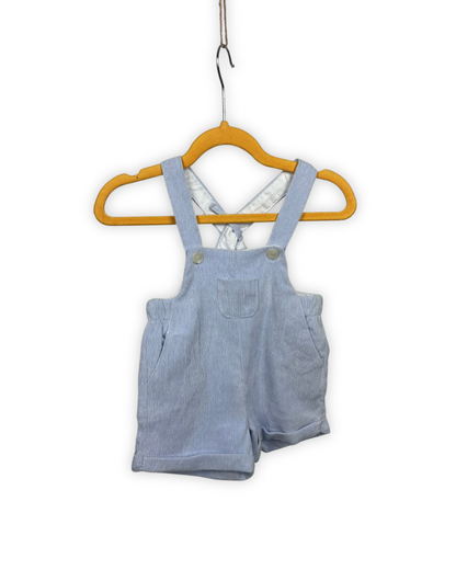 Korte salopette 6-12 maand