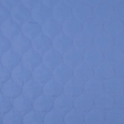 Double face/stepped stof Lavendel blauw