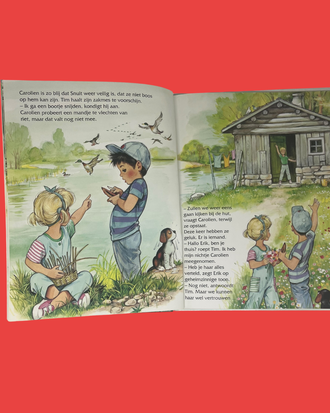 Carolien gaat uit logeren