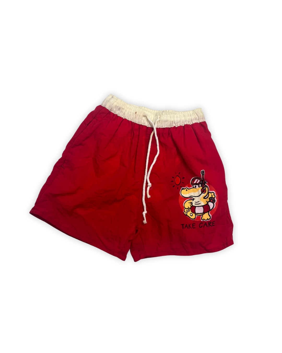 Zwemshort in rood maat 116