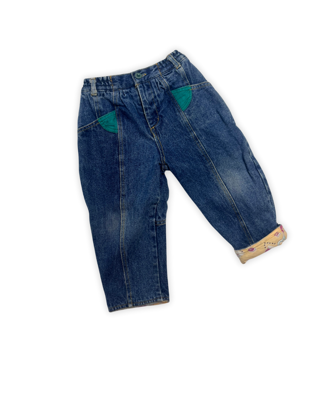 Gevoerde jeans maat 86