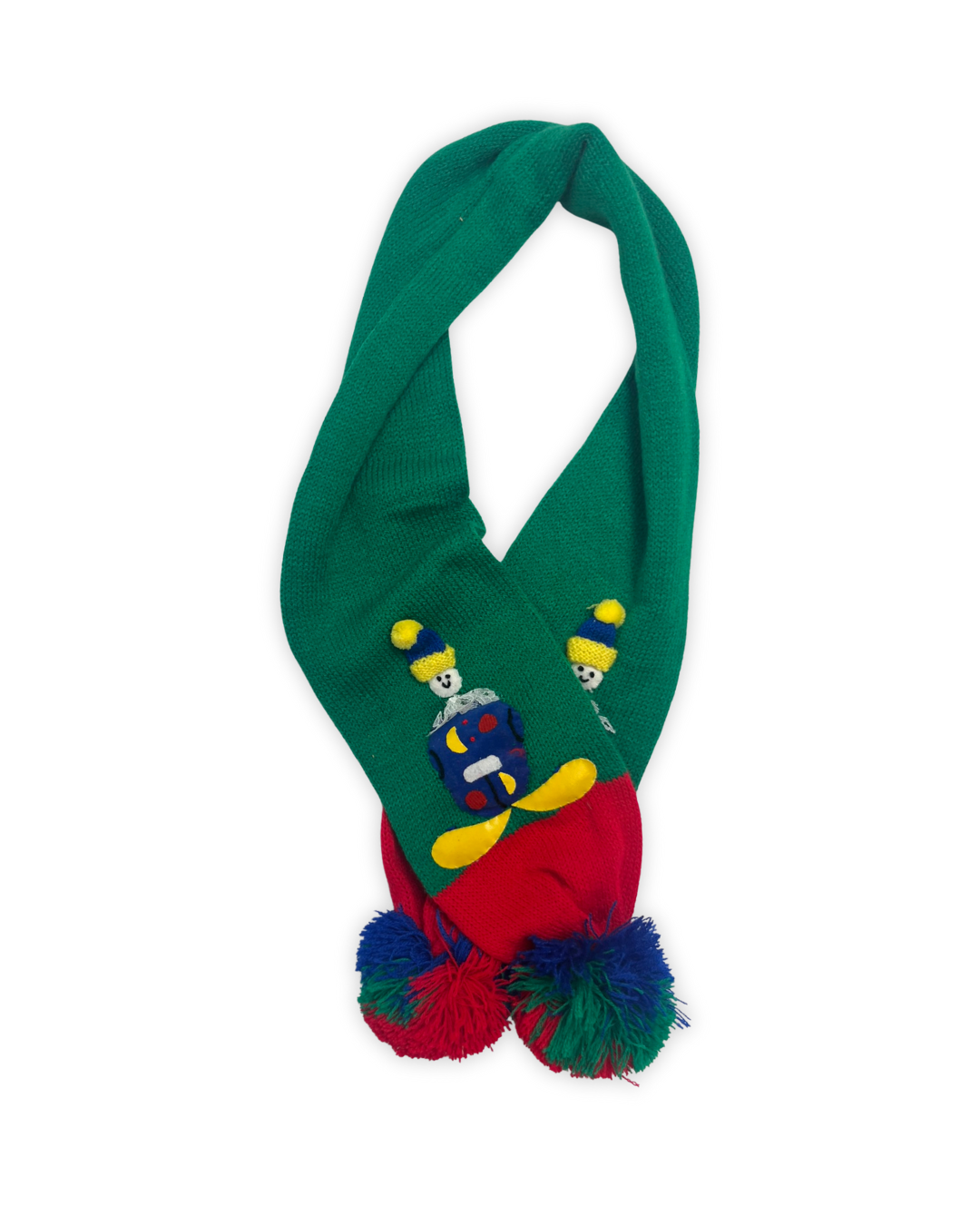 Sjaal met clowntjes