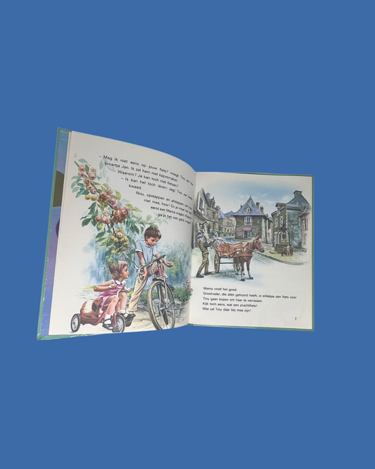 Tiny krijgt een fiets