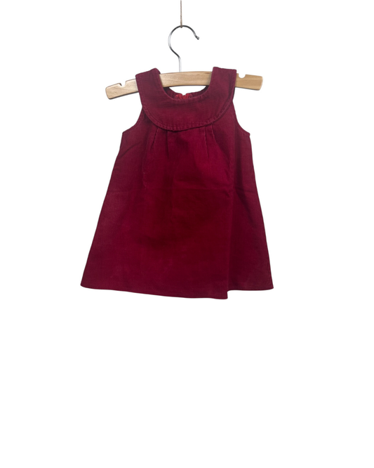 Rood velours kleedje 3m