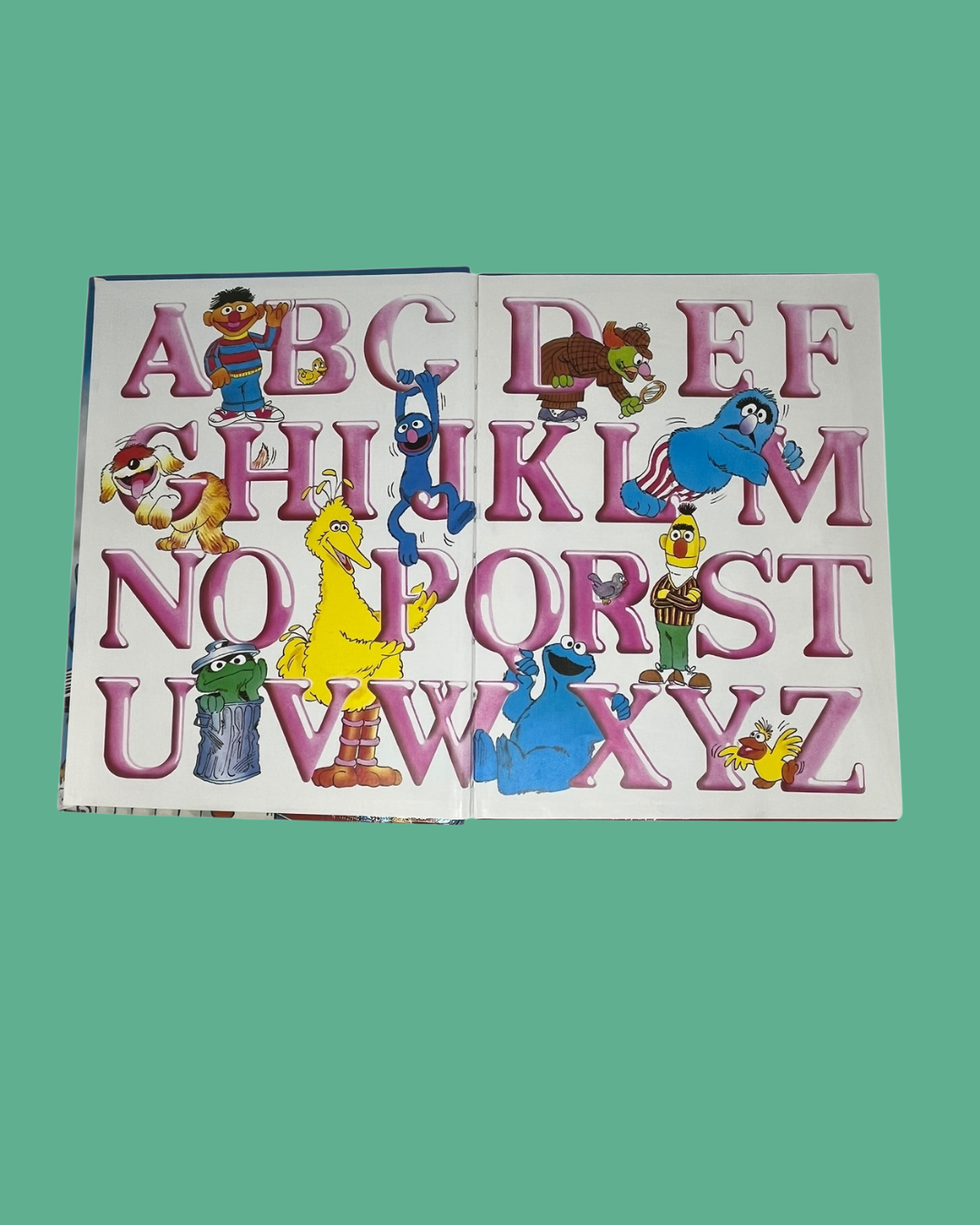 "Iedereen kan meespelen" Sesamstraat boek