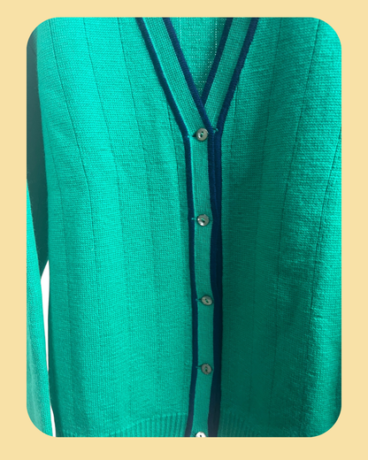 Groene gilet 8 -10 jaar