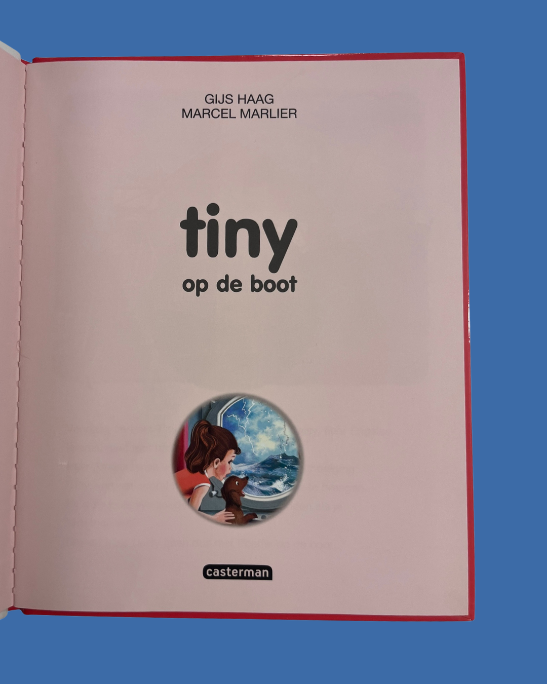 Tiny op de boot