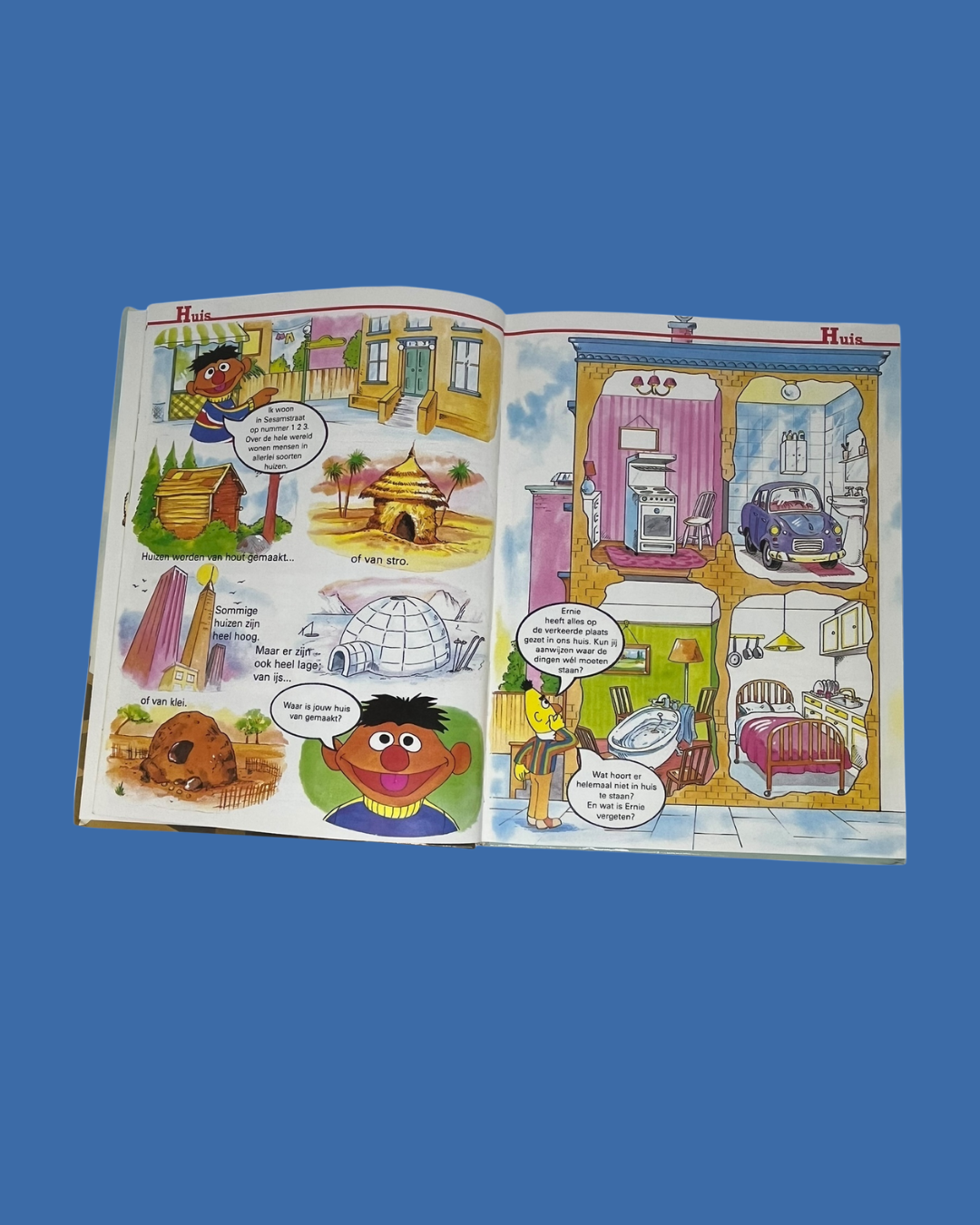 "Honden - Kleur - Hijk" Sesamstraat boek