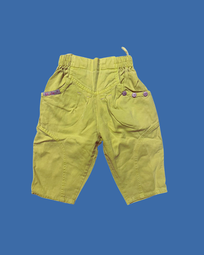 Greel groen broekje maat 74