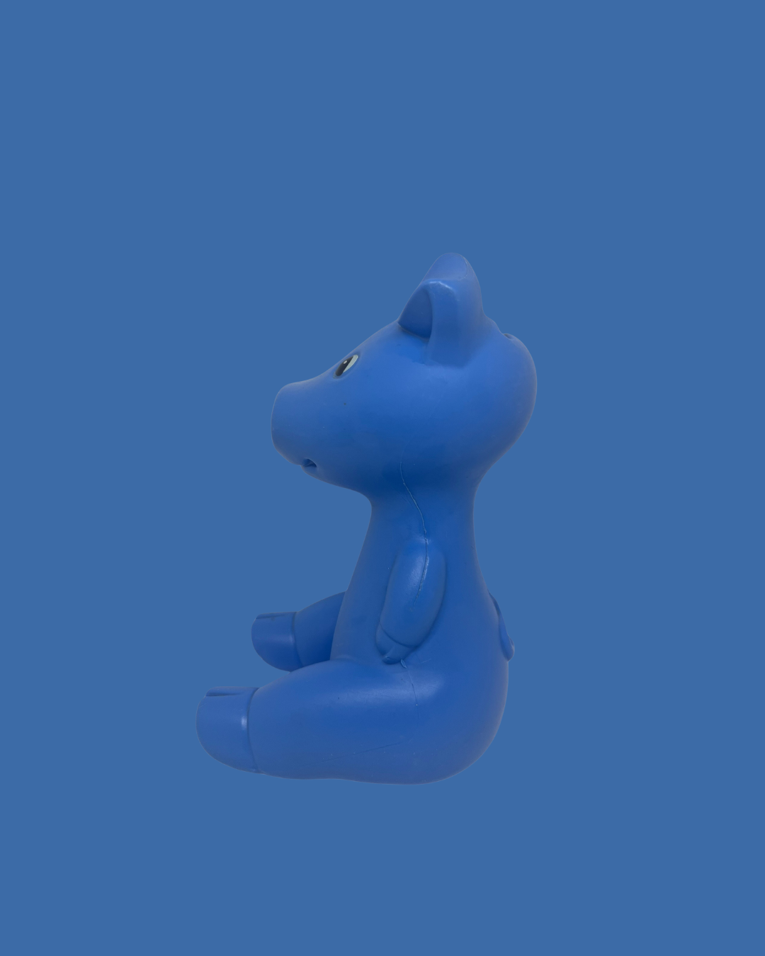 Vintage Ikea spaarvarken blauw