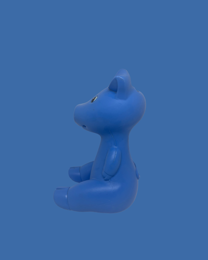 Vintage Ikea spaarvarken blauw