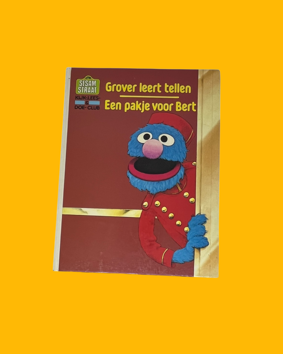 "Grover leert tellen" Sesamstraat boek
