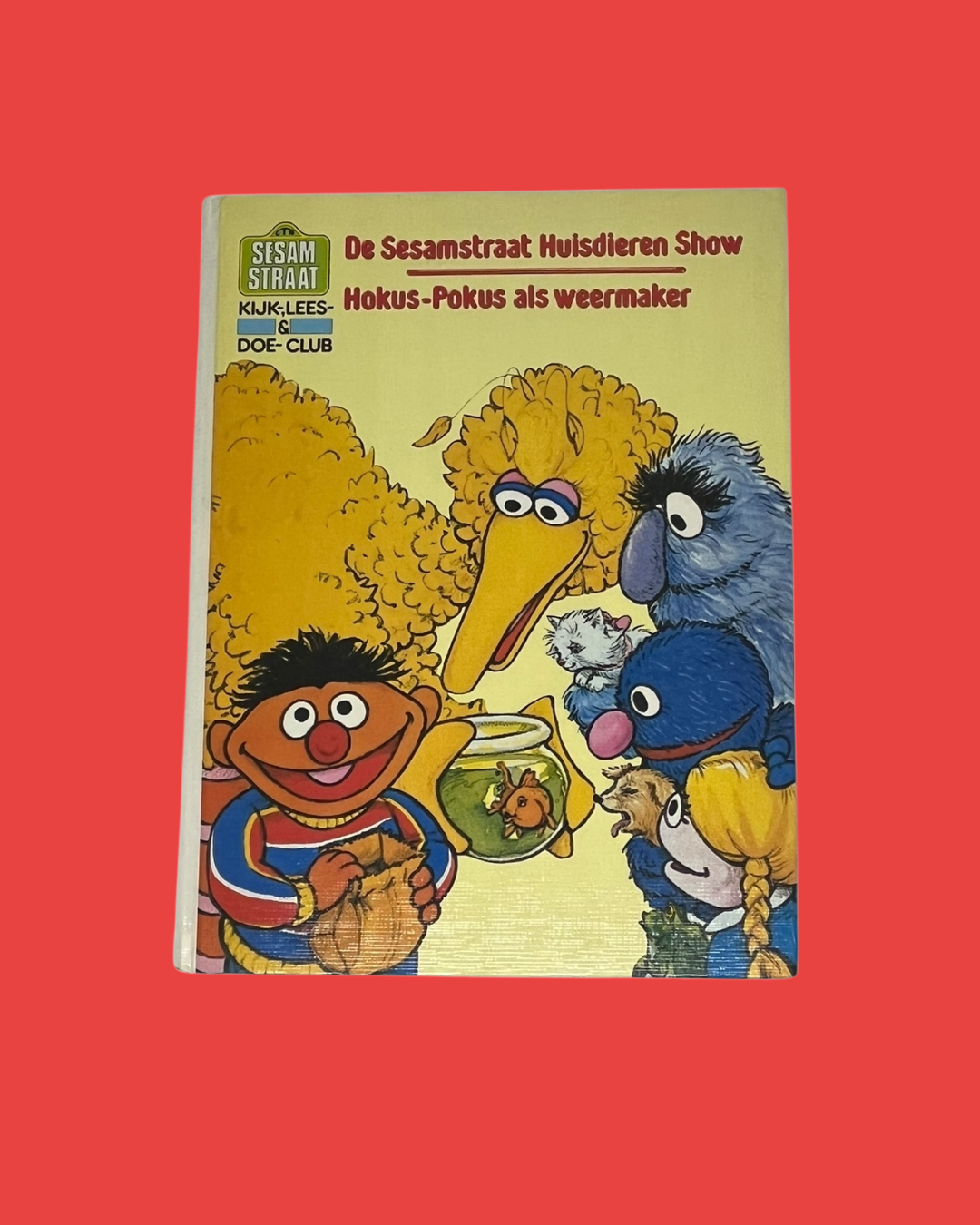 "De Sesamstraat Huisdieren show" Sesamstraat boek