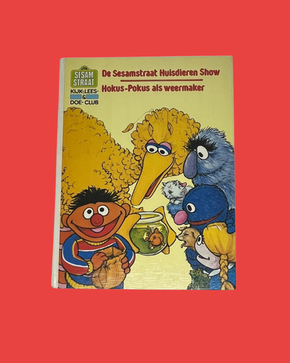 "De Sesamstraat Huisdieren show" Sesamstraat boek