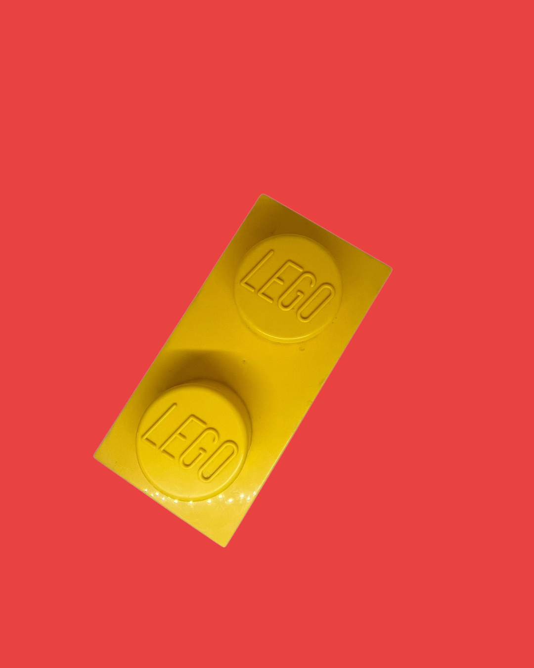 Lego opbergdoos geel