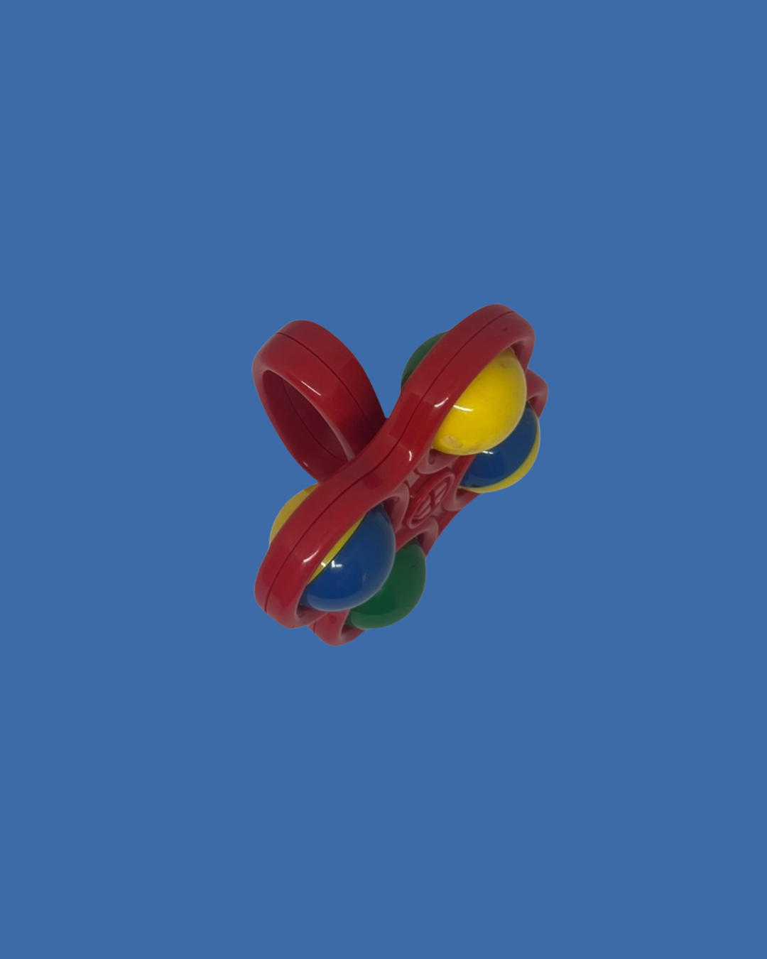 Rammelaar met 4 balletjes