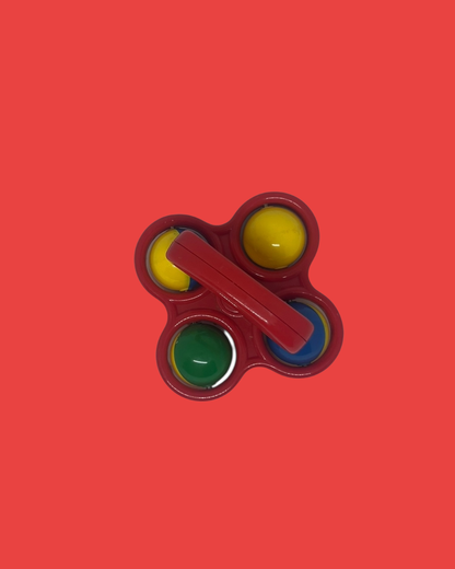 Rammelaar met 4 balletjes