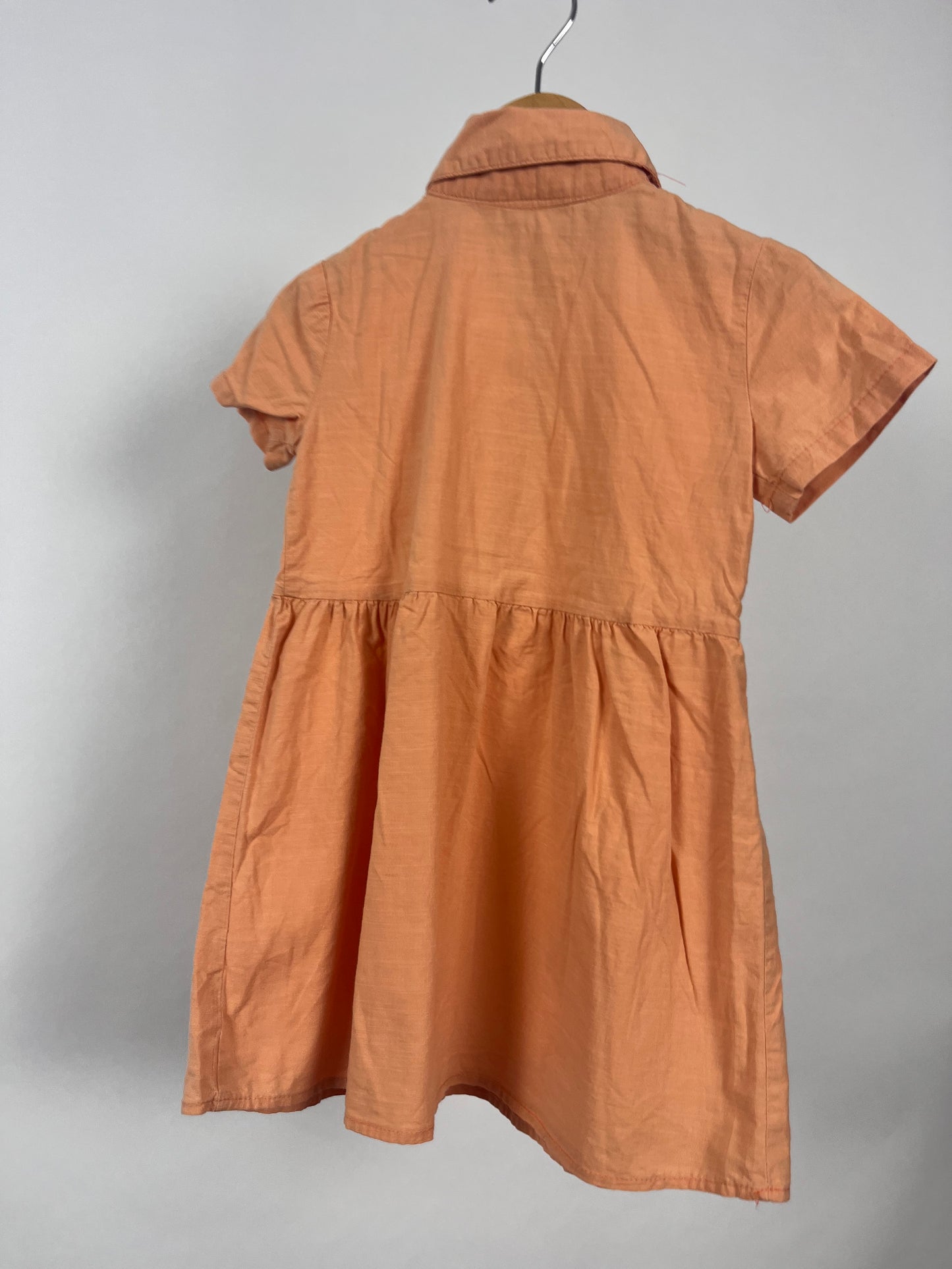Pastel Oranje kleedje 2 jaar