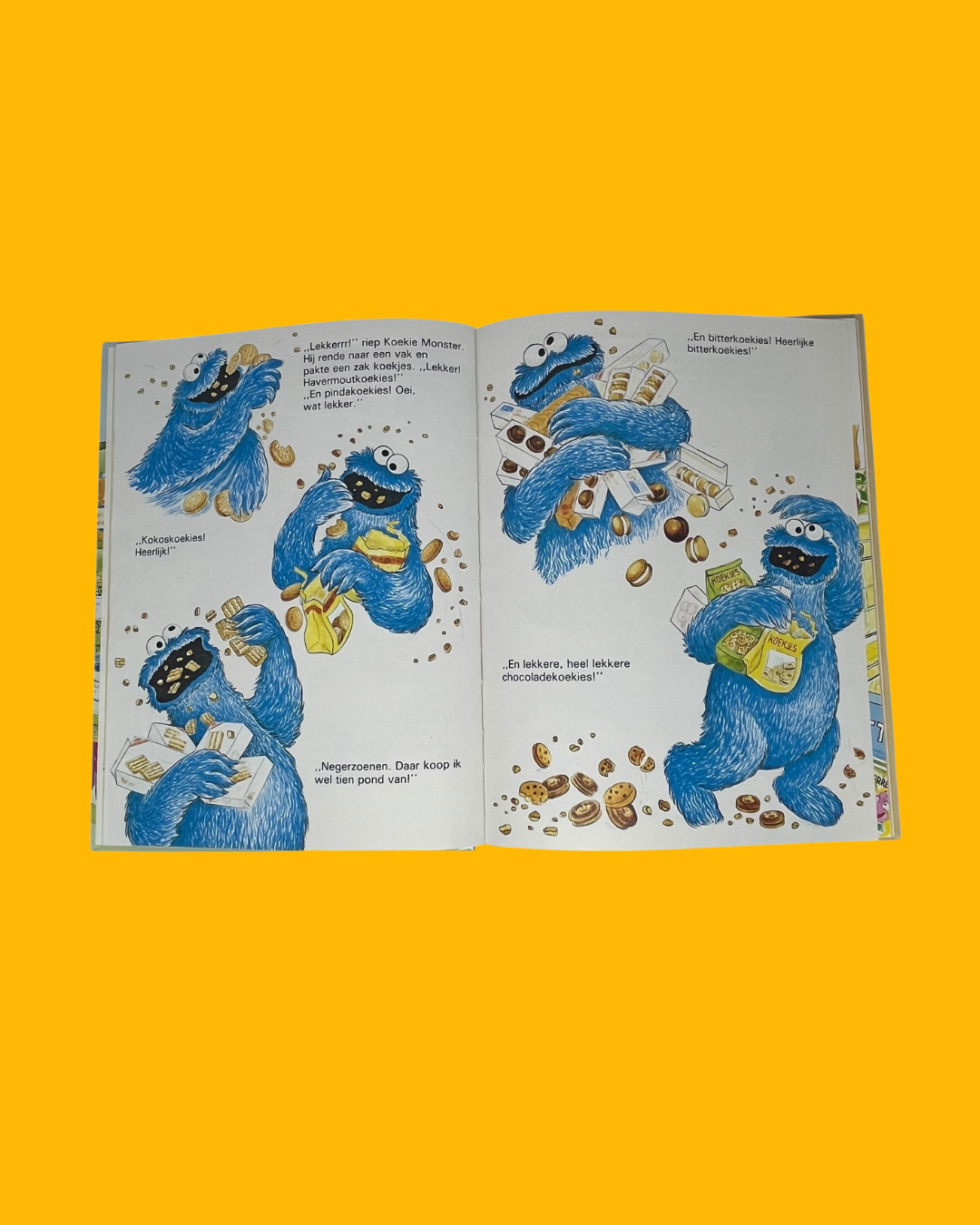 "Vergeet de havermout niet!/De Sesamstraat krant" Sesamstraat boek