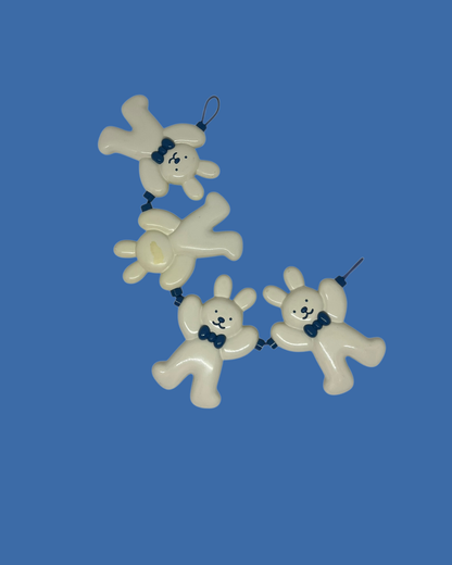 Wagenspanner met konijntjes