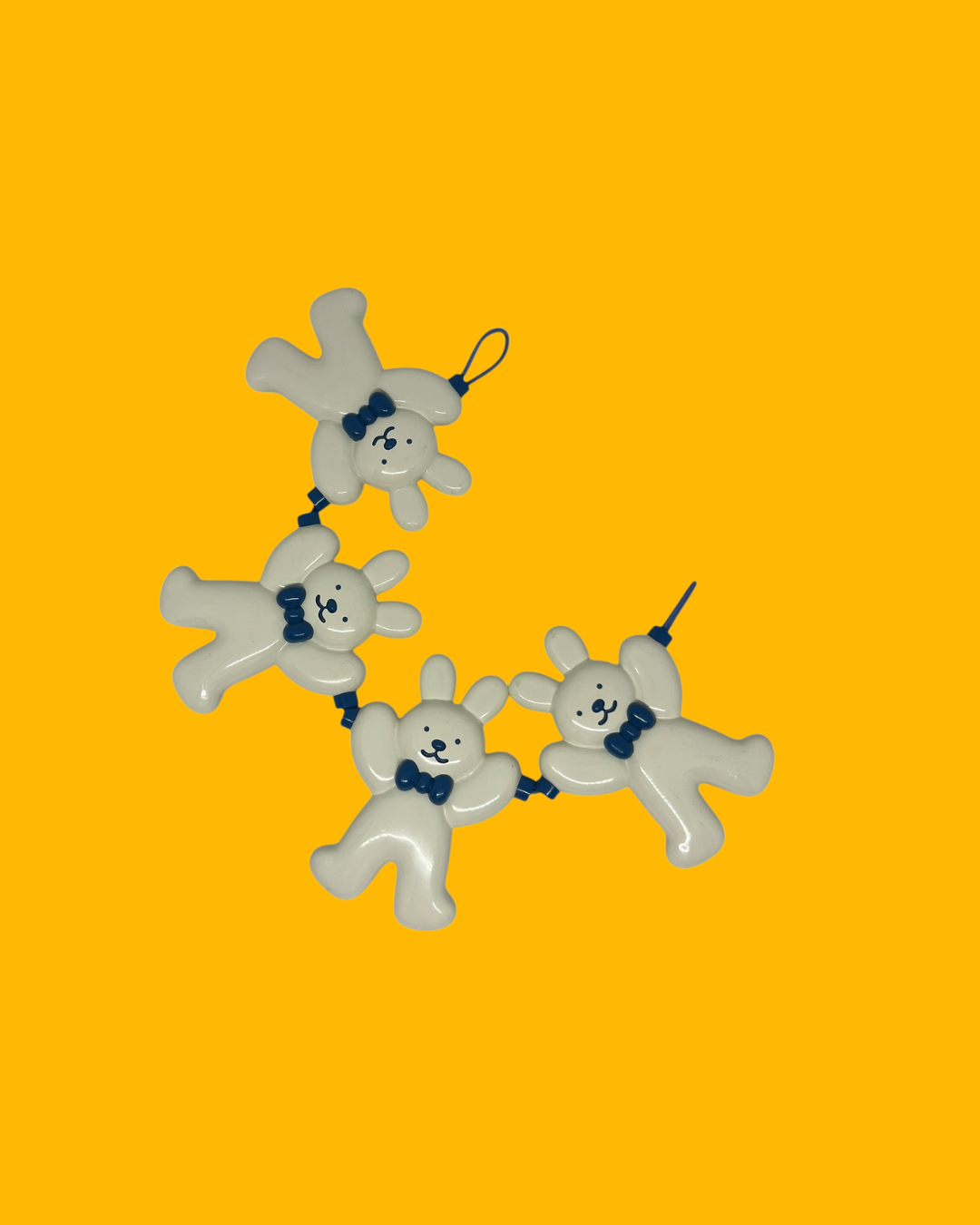 Wagenspanner met konijntjes