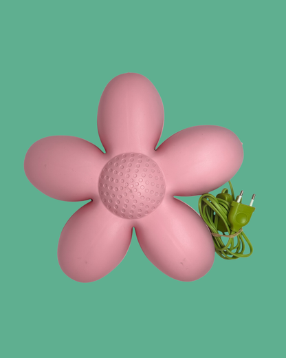 Vintage Ikea wandlamp bloem