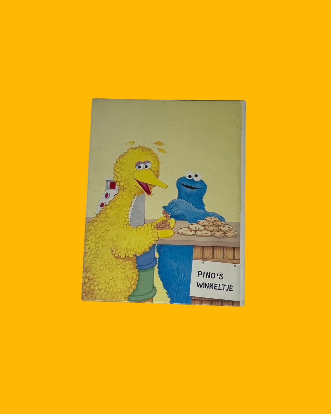 "Bert wordt gefopt" Sesamstraat boek