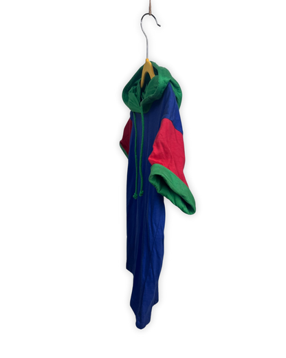 Hoodie T Shirt Justin Allen met groene kap