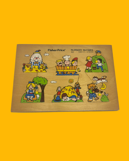 Fisher Price houten puzzel
