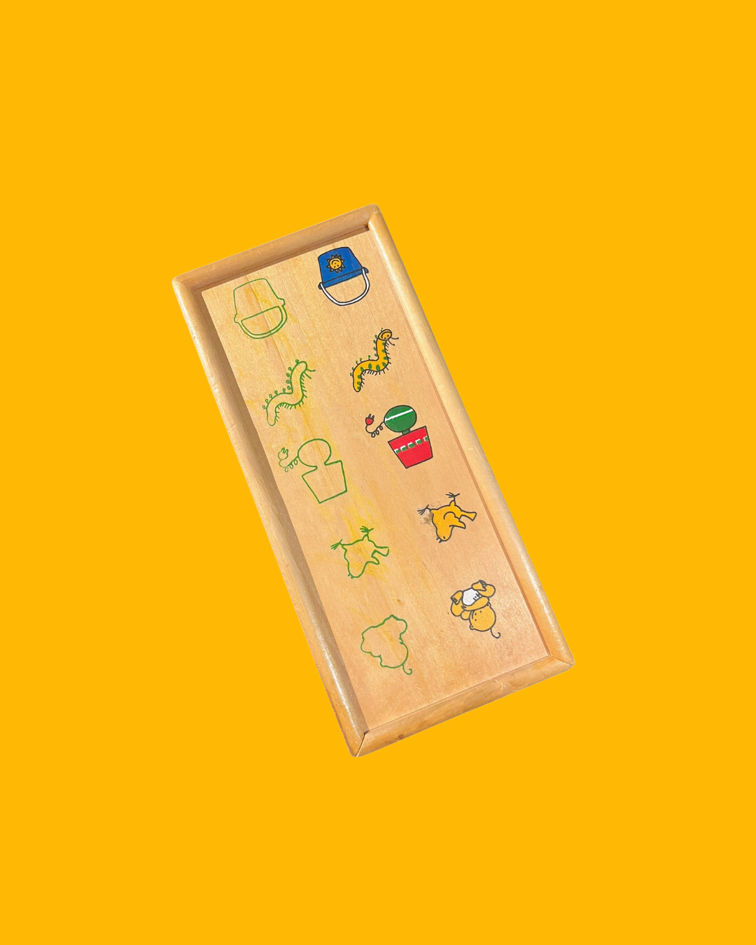 Houten bingo/Lotto spel