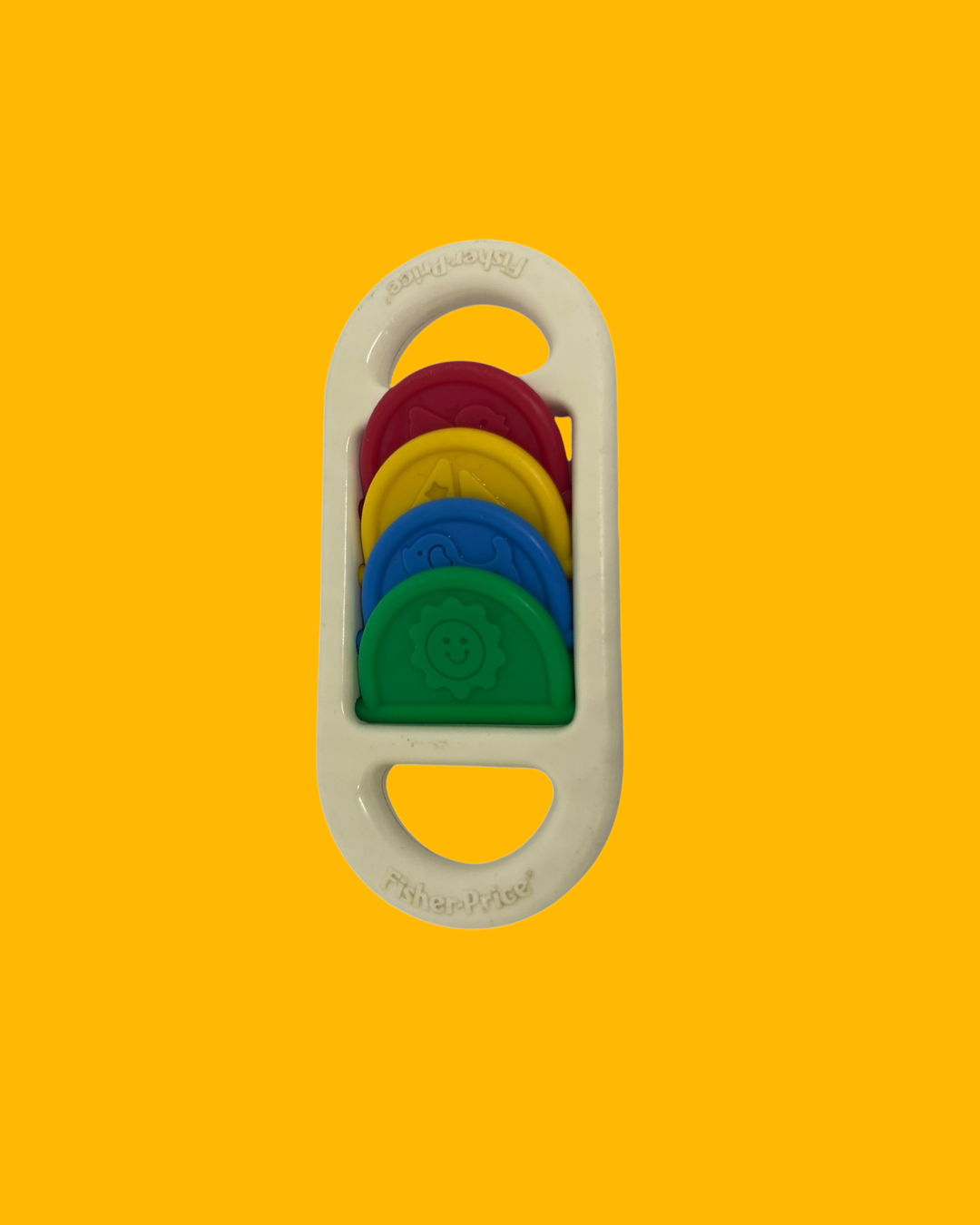 Fisher Price rammelaar met bewegende plaatjes