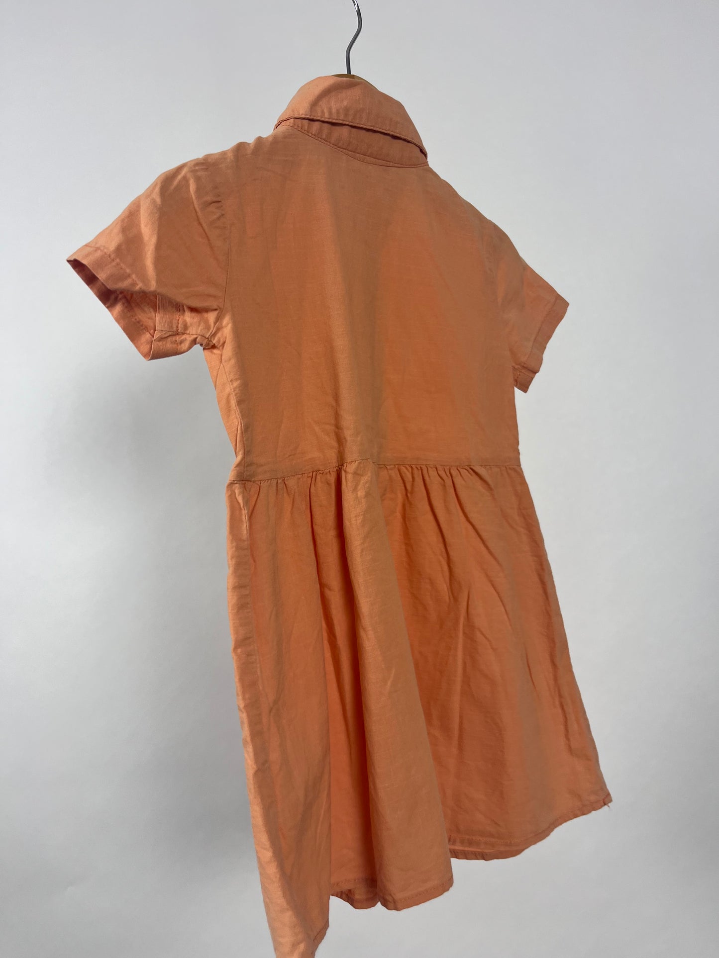 Pastel Oranje kleedje 2 jaar