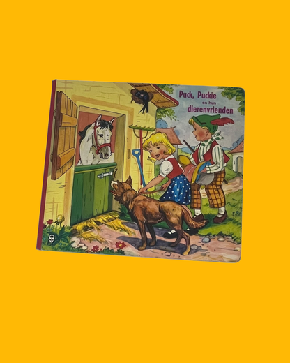 Puck, Puckie en hun dierenvrienden "raampjes-boek"