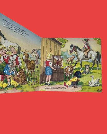 Puck, Puckie en hun dierenvrienden "raampjes-boek"