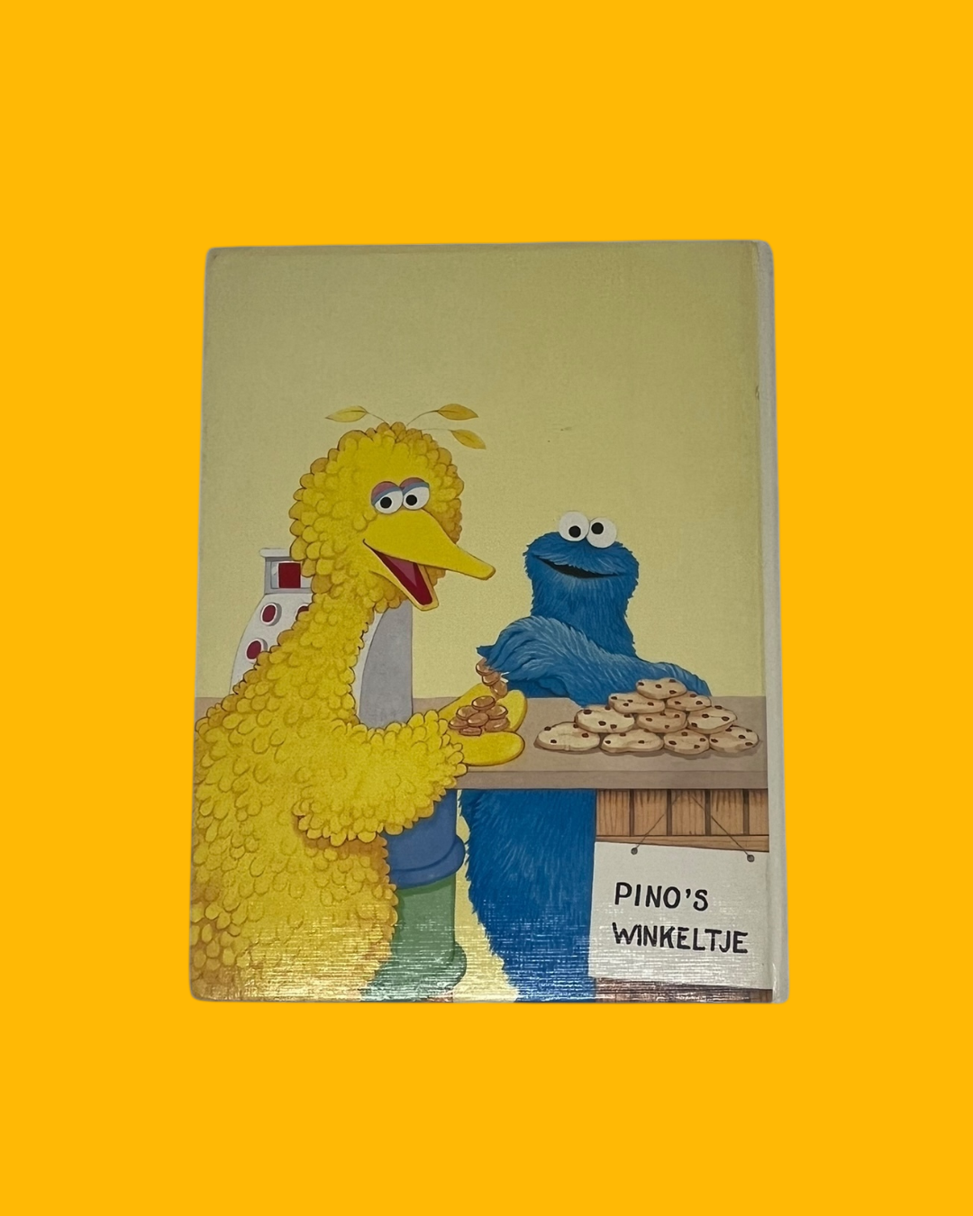 "Bert wordt gefopt" Sesamstraat boek