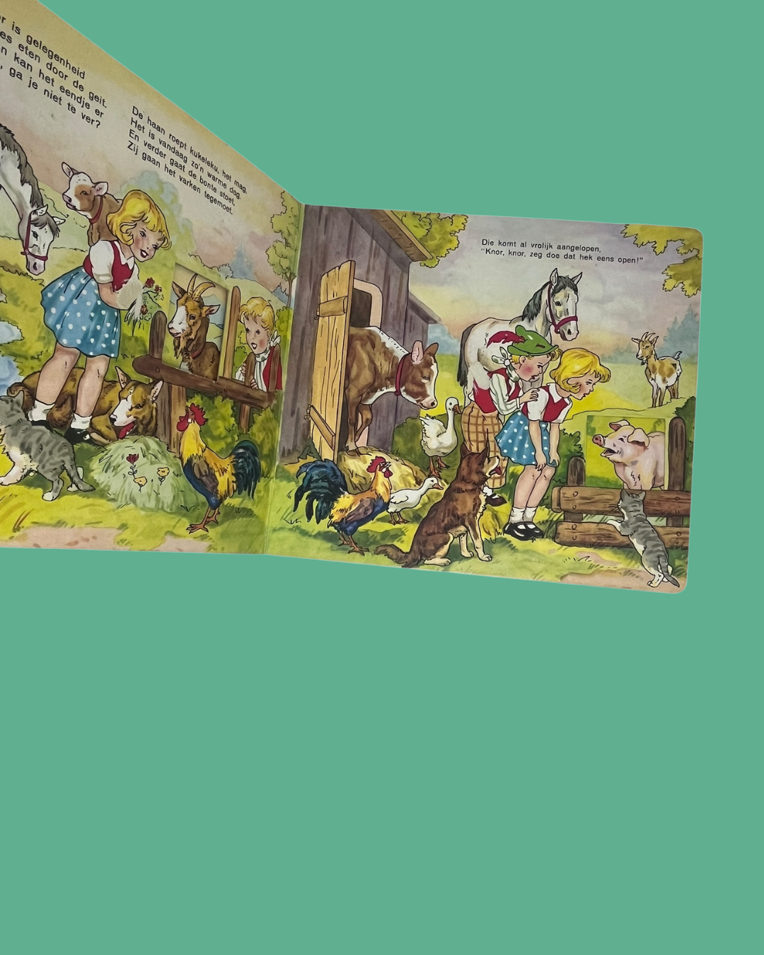 Puck, Puckie en hun dierenvrienden "raampjes-boek"