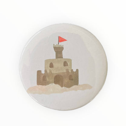 Magneet vakantie - strand (31mm)