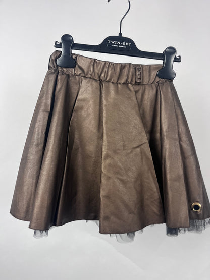Lederlook rok 9 jaar