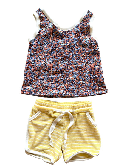 Sponsen shortje volwassenen (diverse gestreepte kleuren)