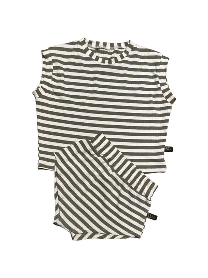 Olive Striped Speelse Set