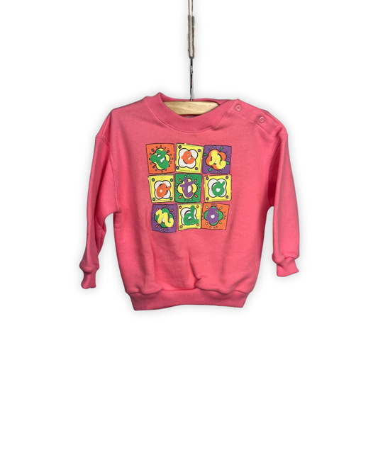 Kleurrijke trui maat 74