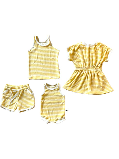 Zomerse romper (diverse gestreepte kleuren)