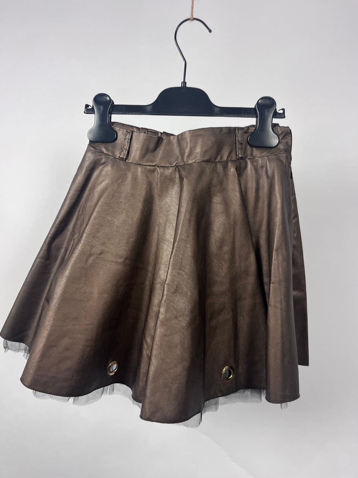 Lederlook rok 9 jaar