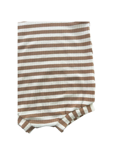 Cinnamon Striped Romper