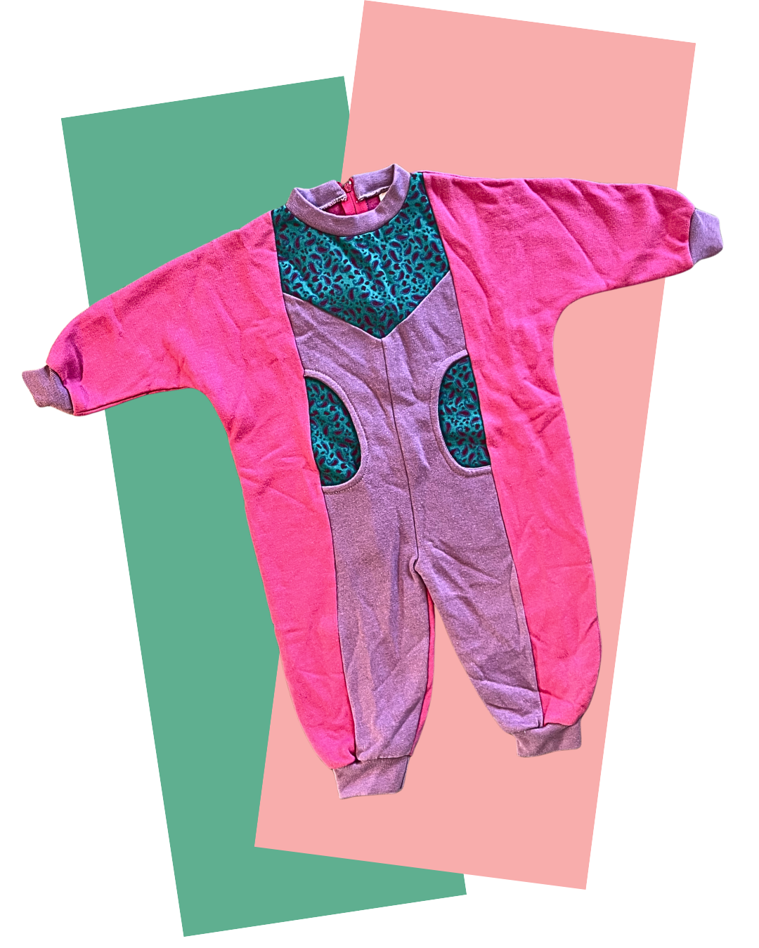 Kleurrijke onesie maat 80