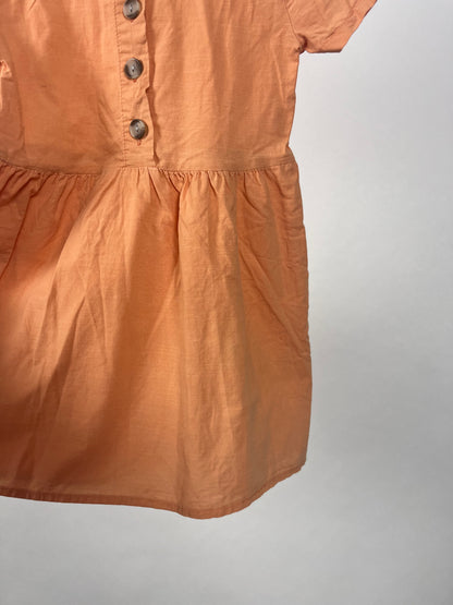 Pastel Oranje kleedje 2 jaar