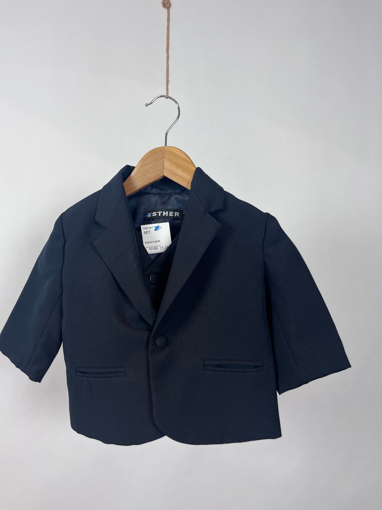 Blazer en gilet 1 jaar (Nieuwe collectie)