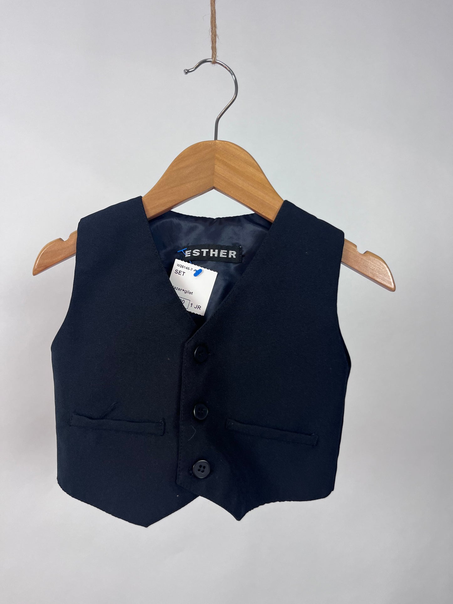 Blazer en gilet 1 jaar (Nieuwe collectie)