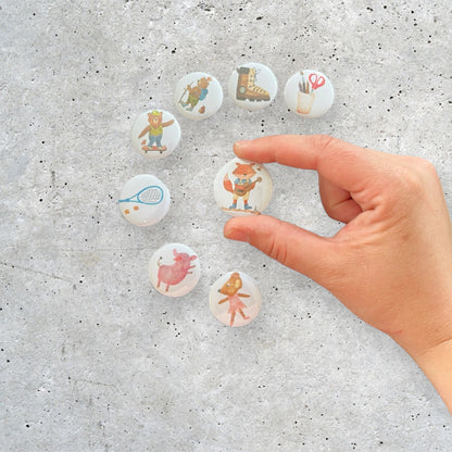 Magneet hobby - ballet (31mm)